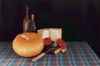 Still life with Hokkaido pumpkin